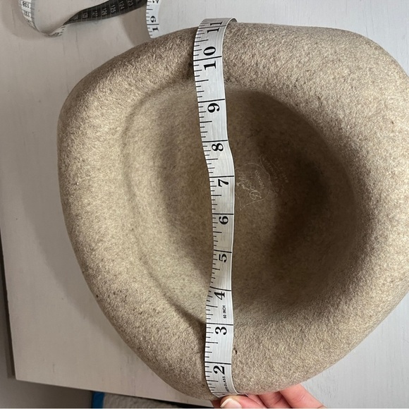 Geo W Bollman & Co Doeskin Women's Bowler Hat Felted Wool Ribbon - Picture 3 of 11